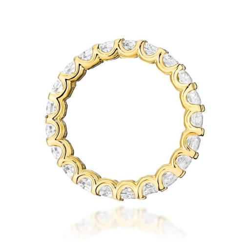 Anillo Celeste Diamantes 3,20–3,80 ct en Oro 14K [1]