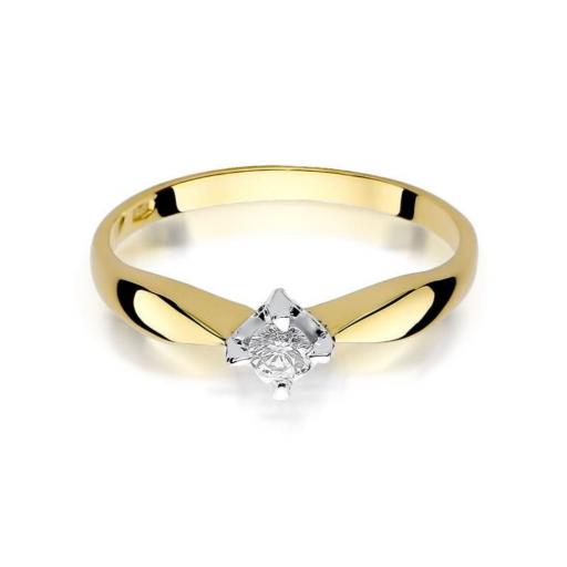 Anillo Chiara Diamante 0,12 ct Oro 14K [1]