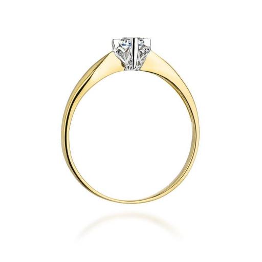 Anillo Chiara Diamante 0,12 ct Oro 14K [2]