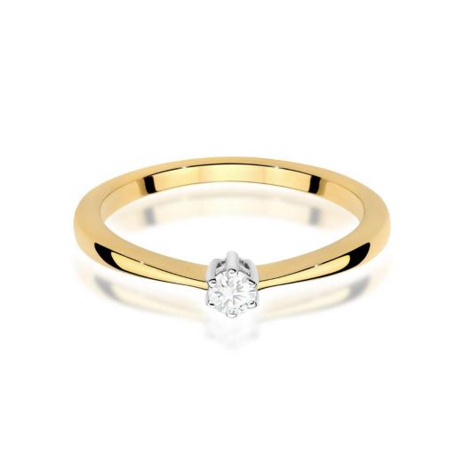 Anillo Clara Diamante 0,10 ct en Oro 14K [1]