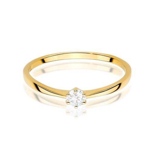 Anillo Dioha Diamante 0,10 ct en Oro 14K [1]