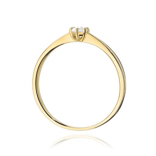 Anillo Dioha Diamante 0,10 ct en Oro 14K [2]