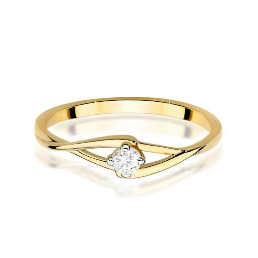 Anillo Mara Diamante 0,10 ct en Oro 14K [1]