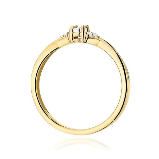 Anillo Naia Diamantes 0,04 ct en Oro 14K [2]