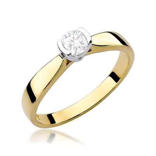 Anillo Solitario Eira Diamante Oro 14K [0]