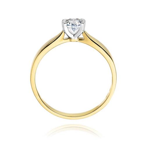 Anillo Solitario Eira Diamante Oro 14K [2]