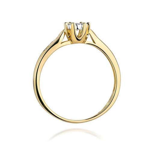 Anillo Stella Diamante 0,13 ct Oro 14K [2]