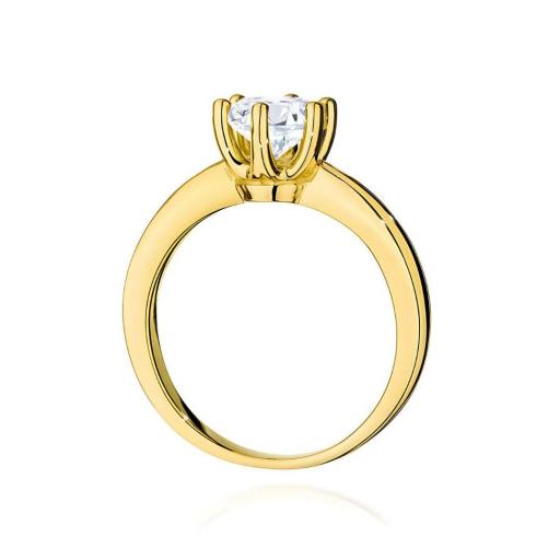 Anillo Vega Diamante 1,00 ct en Oro 14K [1]