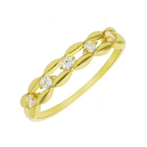 Anillo de Oro 18k con Circonitas: La Joya Perfecta para Ti