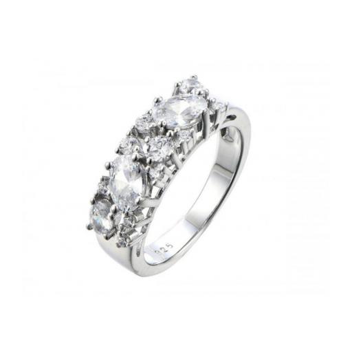 Anillo plata con zirconia de Brizzling BZR 045 talla 14