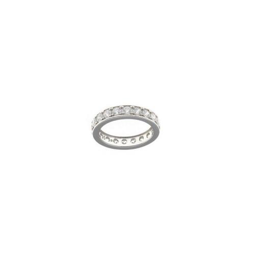 Anillo plata de salvatore con circonitas 