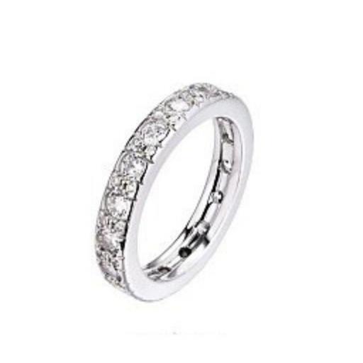 Anillo plata zirconia Brizzling Talla 16