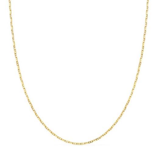 Cadena Forzada Ancla Maciza en Oro Amarillo 18K – Brillo con Carácter