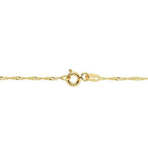 Cadena Singapur Maciza en Oro Amarillo 18K – Movimiento y Brillo Sofisticado [1]