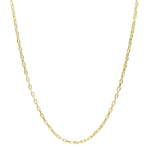 Cadena de Oro Amarillo 9K 45 cm Ajustable a 42 cm Elegante [0]