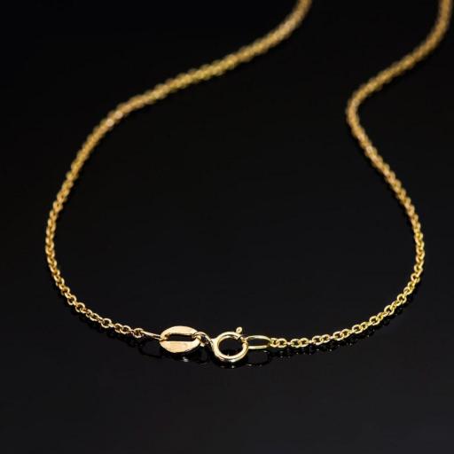 Cadena forzada de 40 cm en oro 18k [1]