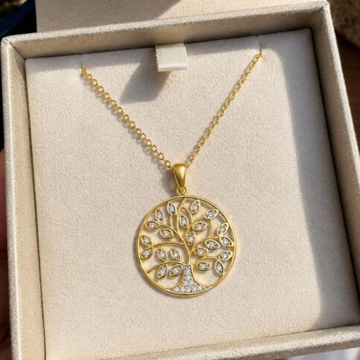 Colgante de oro 18k Árbol de la Vida  [1]