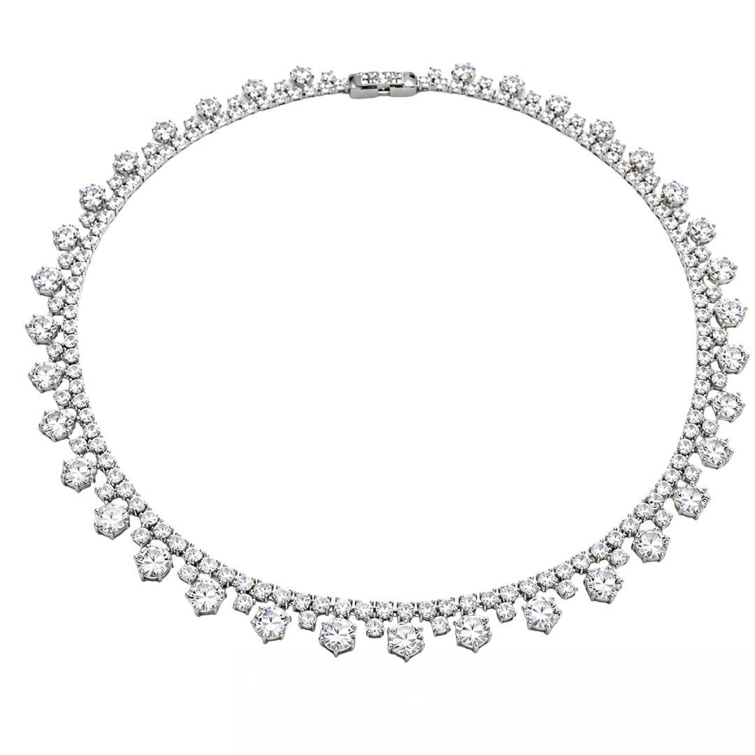 Collar Novia Brillo Imperial – Elegancia con Circonitas