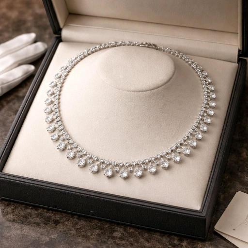 Collar Novia Brillo Imperial – Elegancia con Circonitas [2]