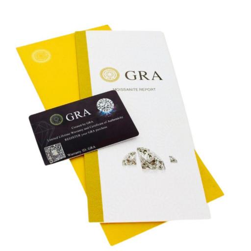 Pendientes de plata Moissanite Diamond Brizzling 2008 [2]