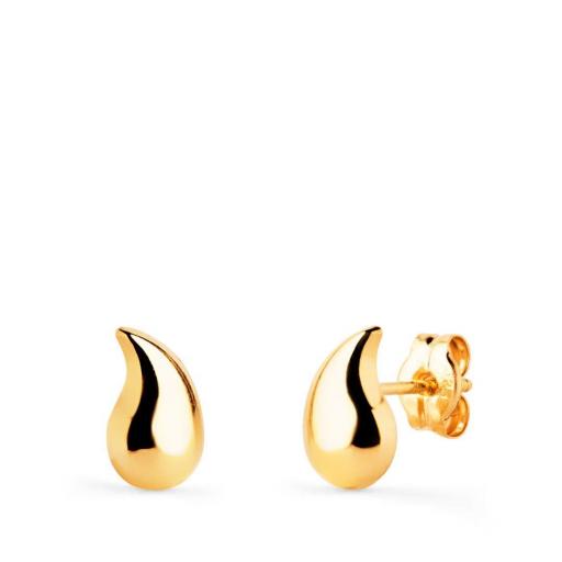 Pendientes de oro 18k GOTA