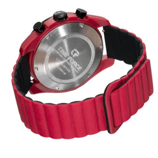 Reloj Time Force Coolwake TF5056M-E1 Rojo – Diseño Moderno y 2 Correas Intercambiables [2]