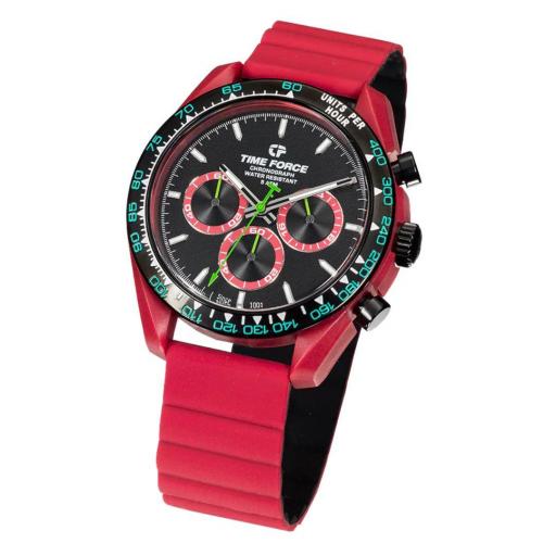 Reloj Time Force Coolwake TF5056M-E1 Rojo – Diseño Moderno y 2 Correas Intercambiables