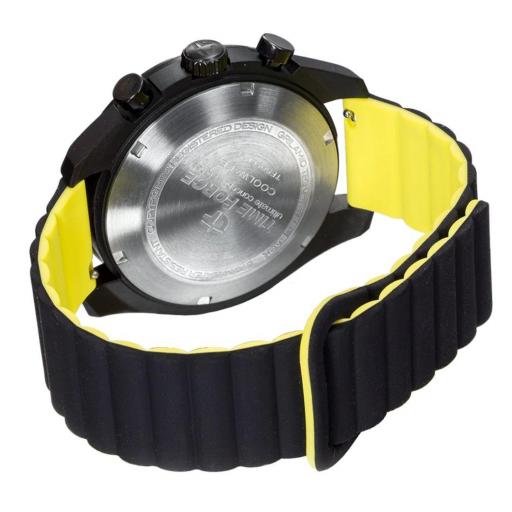 Reloj Time Force Coolwake TF5056M-K Negro/Amarillo – Deportivo, Moderno [2]
