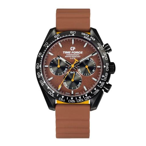 Reloj Time Force Coolwake TF5056M-Z Marrón – Moderno, Versátil y con 2 Correas [2]