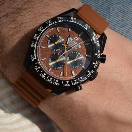 Reloj Time Force Coolwake TF5056M-Z Marrón – Moderno, Versátil y con 2 Correas [1]
