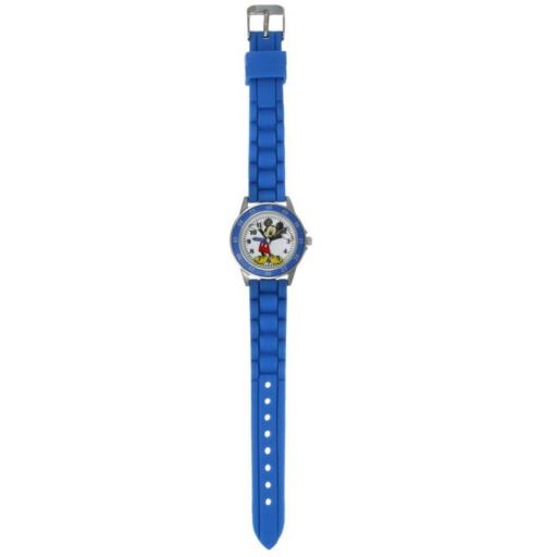 Reloj de Agujas Mickey Mouse Licencia Disney con Silicona Azul - Divertido y Cómodo para Niños [2]