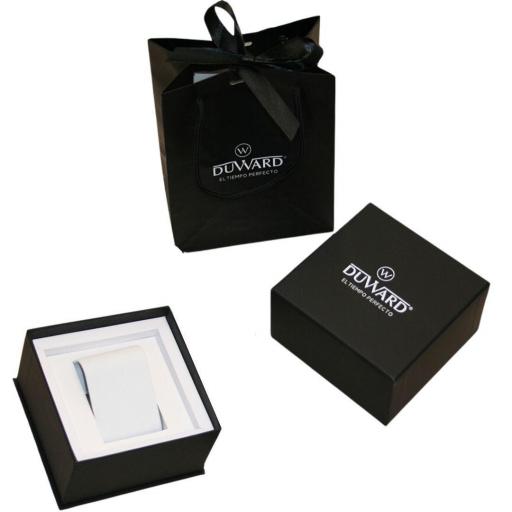 Reloj Hombre Duward Acero Bisel Azul Esfera Blanca 10 ATM – D95306.71 [1]