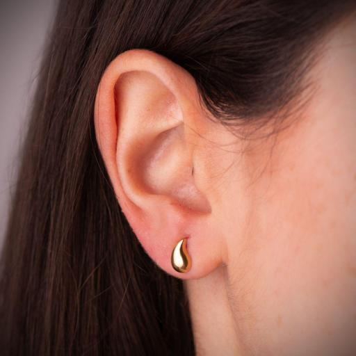 Pendientes de oro 18k GOTA [1]