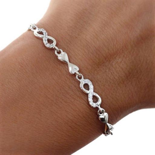  Pulsera de plata Infinitos [1]