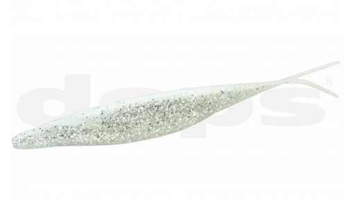 SAKAMATA SHAD 6" | 031-WHITE & CLEAR/SILVER FLAKE