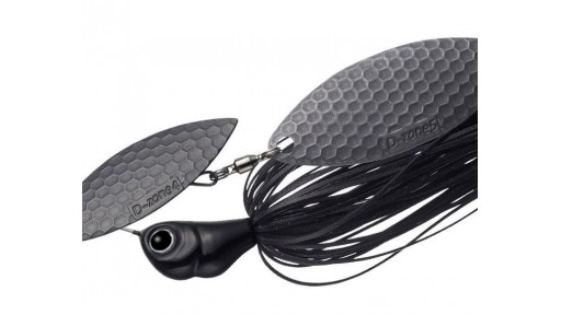 Spinnerbait  D ZONE 1/2 oz. DI | 48-MAT BLACK (F/R= MAT BLACK) [0]