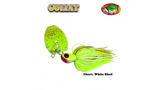 Chatterbait Goliat  AGR  Chartreusse White Shad