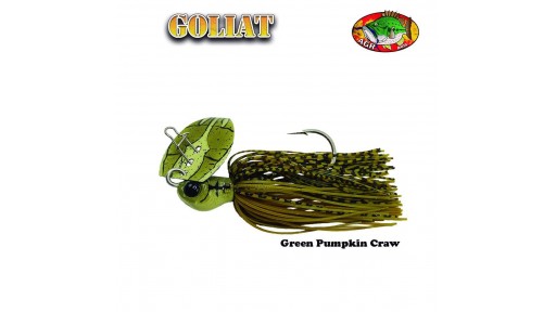 Chatterbait Goliat  AGR   Green Pumpkin Craw