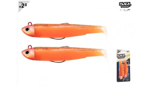 Black Minnow 105 - Doble Combo - Search - 12g - Orange Glow