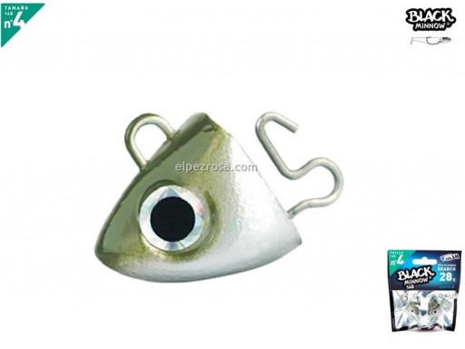 Black Minnow Fiiish 140 Shore Jig Head 