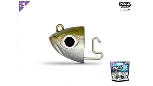 Black Minnow 160 - 2 shore jig head - 30g - Khaki