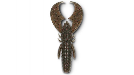 Zelus Craw V2 3" de Pitch & Strike Green Pump Red Flake