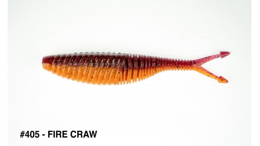  Geecrack Bellows Vibe 4.2" Fire Craw  [0]