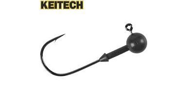   KEITECH TUNGSTEN SUPER ROUND JIG HEAD | 5,0 gr. - 3/16 oz. - #2/0 