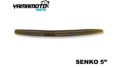 G.YAMAMOTO SENKO 5" 301 GREEN PUMP./GREEN&PURPLE