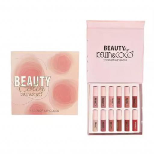 SET BRILLO LABIOS KEVIN&COCO