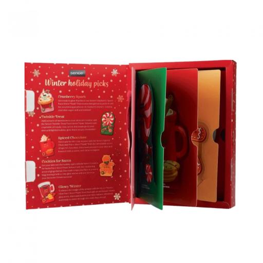 Set de regalo 5 mascarillas faciales de tela de 20 ml, libro de mascarillas-Sence [1]