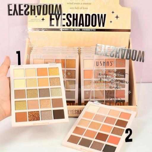 PALETA SOMBRAS 20 COLORES