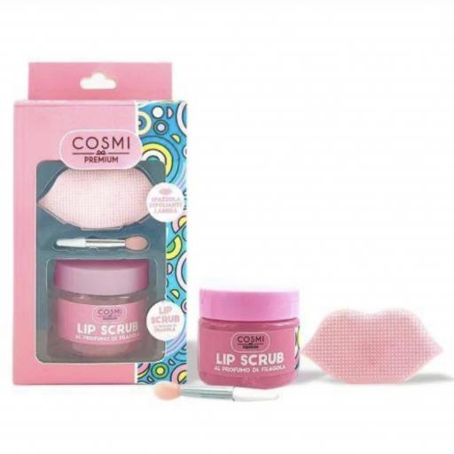 SET CUIDADO LABIOS FRESA- Cosmi