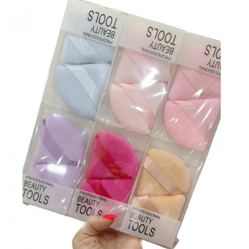 ESPONJAS FACIALES MAQUILLAJE (color aleatorio)